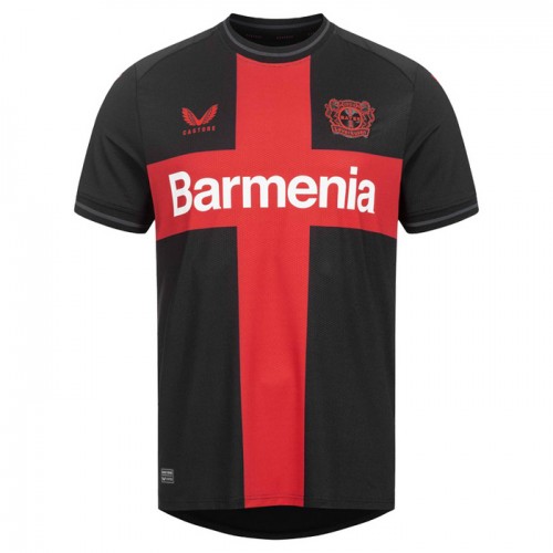 Nogometni Dresovi Bayer 04 Leverkusen Domaći 2023-24 Kratkih Rukava Nogometni Dresovi Bayer 04 Leverkusen Domaći 2023-24 Kratkih Rukava